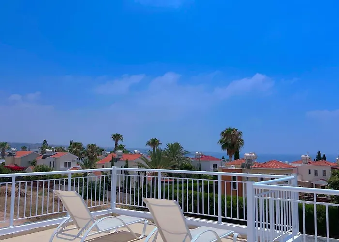 Vila 3 Bedroom Coral Bay Seaview I Private Pool Pegeia